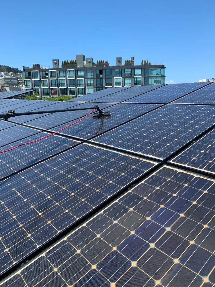 High Reach Commercial Solar Array Technicians